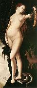 Hans Baldung Grien Prudence painting
